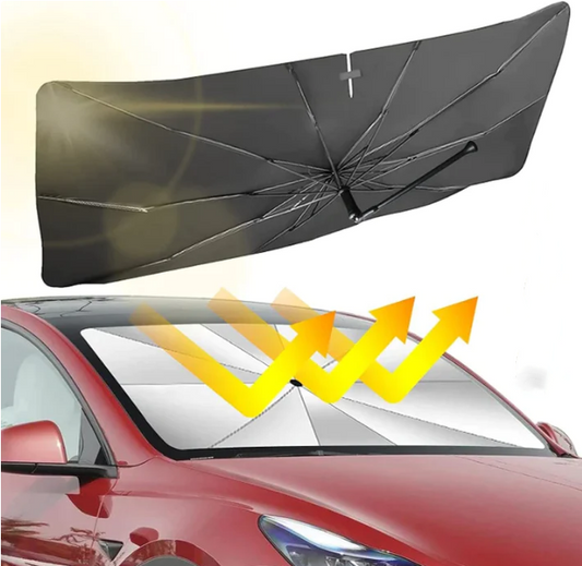 🔥🔥2024 Hot Car Windscreen Solskydd - Fällbar vindruta Bil UV-skydd (Termiskt skydd)🔥🔥