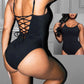 Damens samlade lyftande bodysuit figurformande underkläder