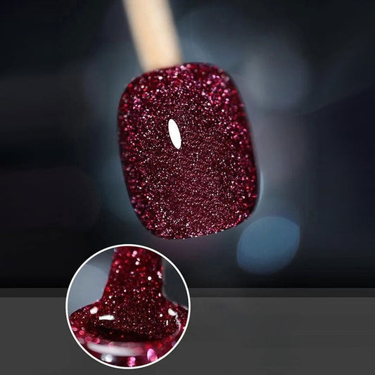 Glitter nagellack med hög densitet Gel