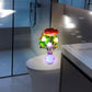 LED-nattljus i form av simulerade blommor med intelligent styrning för sovrummet