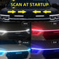 🚗LED-remsor för bilar med scanning vid uppstart