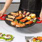 🍳 50% RABATT NU! Icke‑stickande elektrisk inomhusgrill – 40×25 cm, 5 temperaturlägen & enkel rengöring – perfekt för familjen, festen och vardagen 🔥🏠