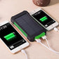 Solcellsladdare Power Bank för mobiltelefoner