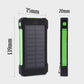 Solcellsladdare Power Bank för mobiltelefoner