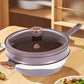 Multifunktionell Non-Stick-stekpanna med lock