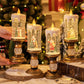Jul-ljusformad nattlampa