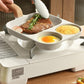 3-i-1 delad non-stick panna