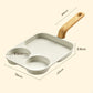 3-i-1 delad non-stick panna
