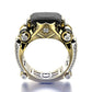 🎁Varm försäljning🔥Kraftig vintage zirkonia bred bandring