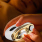 💅 45% RABATT! ✨ 2-I-1 NAGELSET - Elektrisk Nagelklippare & Polerare, Laddbar och Vattentålig för Hemmabruk 🛁📦