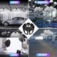 💡 50% RABATT! 🚗 Ljusstark LED-garagelampa med Deformerbara Paneler – 360° Justerbar, Energisnål & Perfekt för Garage & Verkstad 🔧