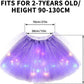 💕Rea HÅL 49% 🌸✨Magisk & Ljusgivande LED-Tutu-Kjol👸