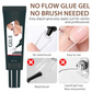 ⏳Köp en, få en gratis ✨Ny och förbättrad, snabbtorkande, halvflytande nagellim (10 g) med 10 ml nagellacksborttagare🔥