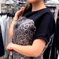 🎯 2025 Limited Edition✨ Dammode Leopardmönstrad Bekväm Lös Passform 2-delad Set