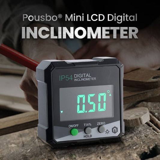 Pousbo® Mini LCD Digital Inklinometer Vinkelmätare（50% OFF）