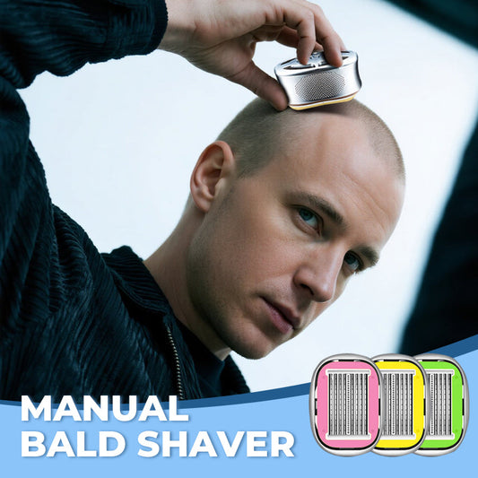 🎁55 % rabatt under en begränsad tid🪒 Snabb och bekväm rakning - Specialverktyg för manuell rakning av skalliga huvuden 💈👨‍🦲