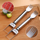 2-in-1 Stainless Steel Watermelon Cutting Knife and Fork