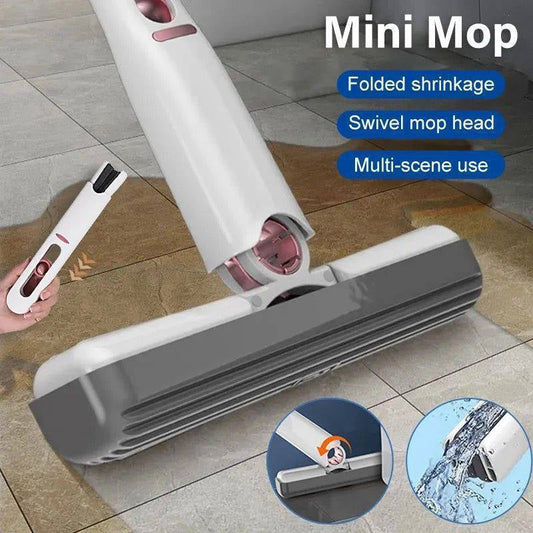 Het försäljning🔥Hopfällbar handtvätt Mini Mop