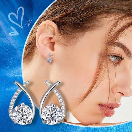 Snyggt S925 silver- och zirkoniumörhängeset (6 par) – fin present
