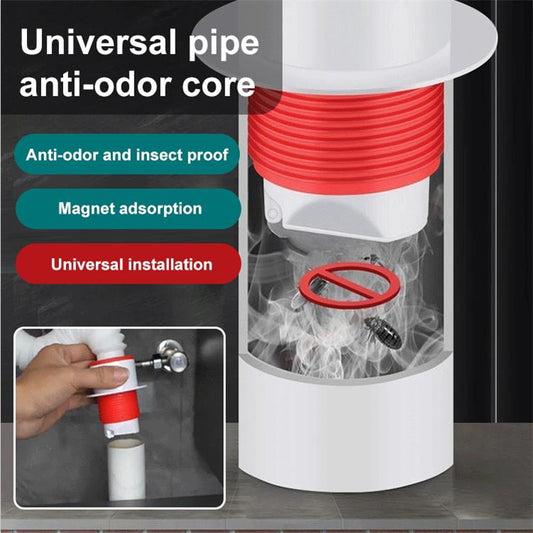 Avloppsrör med luktfilter
