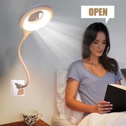 Röststyrd LED USB-lampa