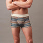 Andningsbara boxershorts för män med geometriskt mönster (köp 1 få 2 gratis)