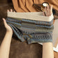 Andningsbara boxershorts för män med geometriskt mönster (köp 1 få 2 gratis)