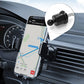 Autolåsande fast sugkoppshållare för mobiltelefon i bil, roterande justerbart navigationsfäste för framglas