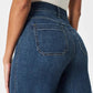 Tummy Tuck Nine Minute Wide Leg Jeans för kvinnor