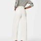 Tummy Tuck Nine Minute Wide Leg Jeans för kvinnor
