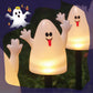 Halloween-solcellslampa för pumpaträdgård