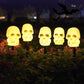 Halloween-solcellslampa för pumpaträdgård