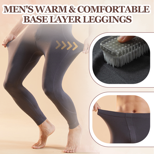 Varma och bekväma underställsleggings för män