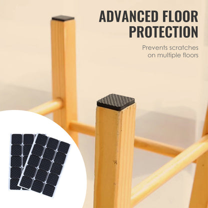 30 st självhäftande golvskydd för möbler