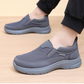 👟50% RABATT NU! ✨ Ortopediska Andningsbara Slip-On-Sneakers för Män - Stödjer Sulgång med Minnesskuminsatser för Bekväm Heltidsanvändning 🏃‍♂️💨