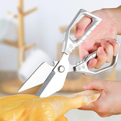 ⏳⏰Multifunktionell kraftig kökssax✂️Ergonomiskt handtag, kraftbesparande, vass och hållbar🦴