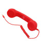 🔥 60% RABATT! 📞 RETRO TELEFONHANDTAG - Fungerar som Mikrofon för Mobiltelefon, Unik Vintage Design med Kristallpärledetaljer ✨🎶