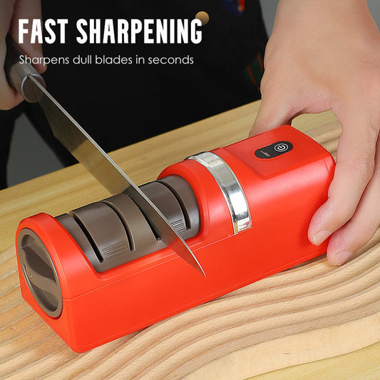 ⏰ 60% RABATT! 🔪 Automatisk knivslipare för köket – Blixtsnabb, Säker & Superskarp ✨