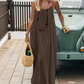 👗 Exklusiv Rea -50%! 🌸 Rygglös Maxiklänning för Damer – Perfekt för Daglig & Fest 🌊 | Justerbar, Lös & Mångsidig ✨