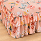 🛏️ 49% RABATT! 🎀 3-delat Volangsängkjol – Elegant Design, Fullständigt Skydd & Universell Passform 🛌