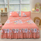 🛏️ 49% RABATT! 🎀 3-delat Volangsängkjol – Elegant Design, Fullständigt Skydd & Universell Passform 🛌