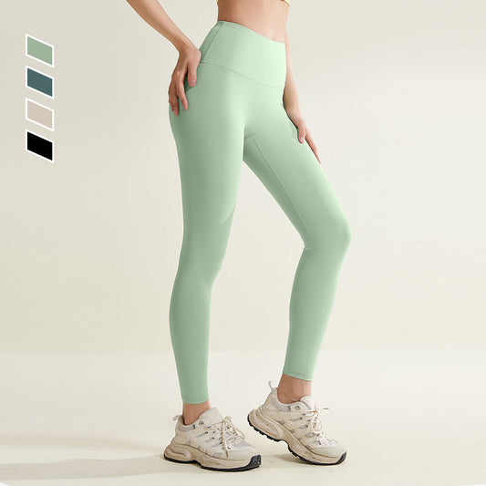 Yogaleggings med hög midja för kvinnor