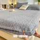 🛏️ 50 % RABATT NU! 🧵 360° elastiskt stickat lakan – omedelbar värme & 3D-präglad design för madrasser upp till 30 cm 🧶