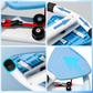 🌀Kompakt Kardiostepper med Vridfunktion – Två-i-ett träning, Ledvänlig & Höj- och sänkbar💪