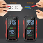 📢2026 Hetsäljande vara - 50% rabatt⏰USB-laddningsbar digital multimeter – True RMS, automatiskt område, bakgrundsbelyst LCD-display, CAT III 1000V 🛡️