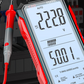 📢2026 Hetsäljande vara - 50% rabatt⏰USB-laddningsbar digital multimeter – True RMS, automatiskt område, bakgrundsbelyst LCD-display, CAT III 1000V 🛡️