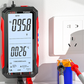 📢2026 Hetsäljande vara - 50% rabatt⏰USB-laddningsbar digital multimeter – True RMS, automatiskt område, bakgrundsbelyst LCD-display, CAT III 1000V 🛡️