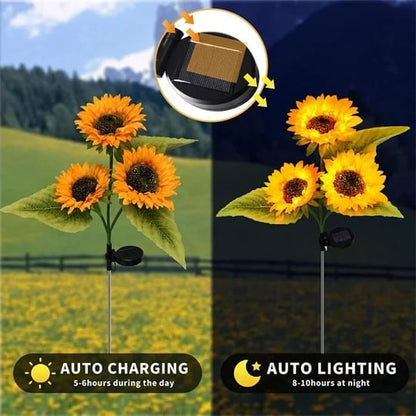 🌻50% RABATT! ☀️ Vattentäta solcellslampor🎁🌻