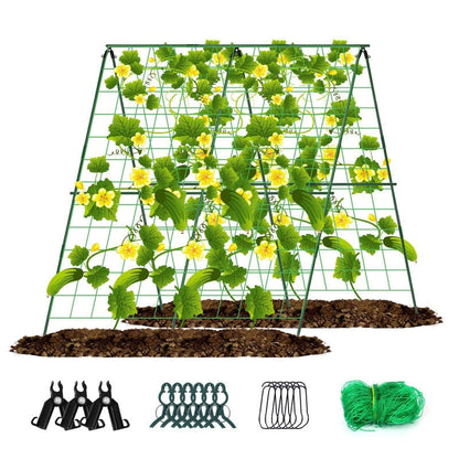 🌿🏠 50% RABATT! Heta Rea | A-ram Spaljé för Klätterväxter – Stabil Stålkärna & Enkel Montering!
