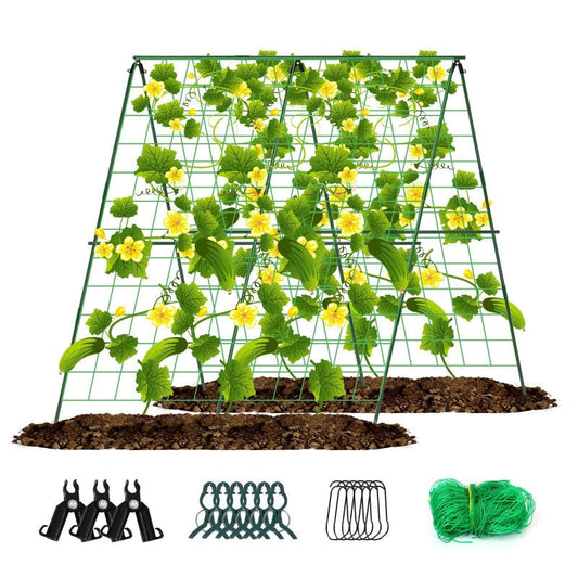 🌿🏠 50% RABATT! Heta Rea | A-ram Spaljé för Klätterväxter – Stabil Stålkärna & Enkel Montering!